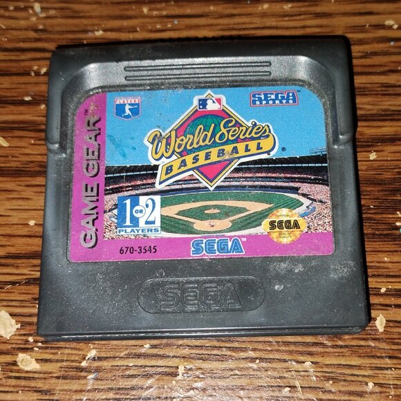 World Series Baseball (Sega Game Gear, 1993) - Picture 1 of 2